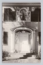 Postcard RPPC Old Dooway Castine Maine Johnson House Mary McCarthy Main Street picture