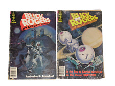 BUCK ROGERS COMIC BOOK LOT 2 ISSUES WHITMAN GOLD KEY picture