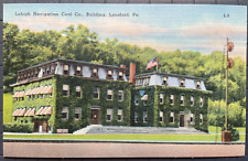 Vintage Postcard 1930-1945 Lehigh Navigation Coal Co Building Lansford PA picture