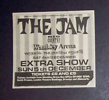 The Jam The Gift Tour Wembley Arena 1982 Mini Poster Type Concert Ad picture