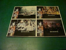 original group of 4 Lobby Cards taped together: 1981 EXCALIBUR picture
