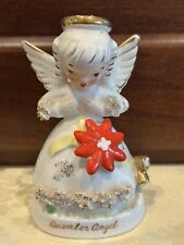 Vintage Christmas Figurine Japan Josef Originals December Angel 4