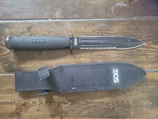 SOG Fusion Fixation Dagger Fixed Blade Knife used picture