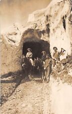J27/ Ouray Colorado RPPC Postcard c1910 Miners Snow Tunnel Slide  307 picture
