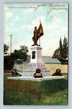 Soldiers Monument, Quebec Canada Vintage Postcard picture