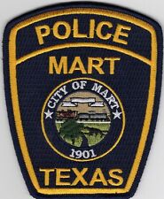 Texas TX Mart Police Patch picture