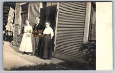 C.1910 RPPC ROCKFORD, IL STORE LOVELL'S STEAM LAUNDRY BICYCLE PHOTO Postcard P52 picture