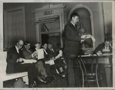 1935 Press Photo New York Riegleman Counsel of Citizens Budget Commission NYC picture