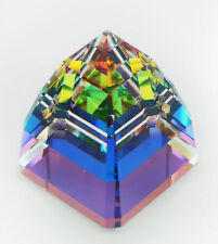 Swarovski Crystal Prism Pyramid Vitrail Rainbow, 2.25