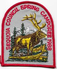 1988 Spring Camporee Sequoia Council Boy Scouts of America BSA picture