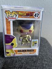 2015 SDCC Con Exclusive Red Eyes Golden Frieza Funko Pop #47 Mint picture
