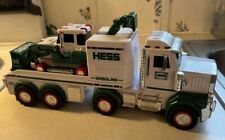 2013 Hess Oil Company Toy Truck & Tractor Lights & Sounds & Tracked Loader WORKS picture