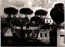 Ravello - Villa Cimbrone Parte Del Giardino Italy Real Photo RPPC Postcard picture