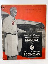 Vintage Book 1940 Sealed Power Corporation Service Sales Manual Oil Gas Economy picture