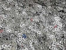 10,000+ Aluminum Can Tabs Soda Pop Tops Beer Pull Tabs Charity Metal Crafts 7 Lb picture