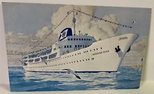 Postcard SS Bahama Star Informal Do As You Please Ship Eastern Steamship Lines picture