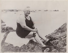 1929 Press Photo Endurance Swimmer Myrtle Huddleston Training for Channel Swim picture