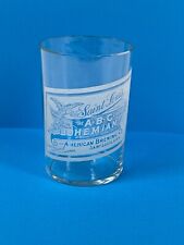 Pre-Prohibition (1905) A.B.C. Bohemian Beer Etched Glass picture
