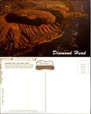 Sunset crater Cinder Cone Flagstaff AZ San Francisco Peaks unused old postcard picture