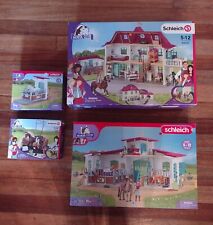 NIB: Schleich Horse Club Play Sets: Lot Of 4: 42567: 42551: 42438: 42569: Sealed picture