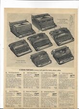 1948 Sears Catalog Ad Page ROYAL TYPEWRITER SMITH CORONA UNDERWOOD TOWER ADDING picture