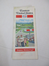 Vintage 1971 Esso Eastern United States Gas Station Travel Road Map~BR1 picture