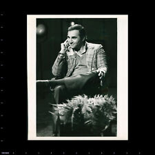 Vintage Photo JOHNNY CARSON SITTING IN CHAIR picture