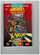 MARVEL SUPER HEROES ADVENTURE GAME #1 X-MEN WHO GOES THERE? SAGA 1998 TSR picture