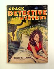Crack Detective and Mystery Stories Pulp Apr 1957 Vol. 16 #6 VG- 3.5 picture