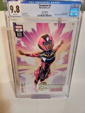 Champions #4 Black History Variant Iron Heart Riri Williams CGC 9.8 White Page picture