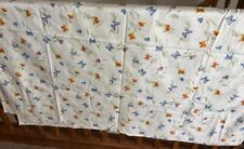 large Vintage Vera  summer tablecloth -cotton With Napkins picture