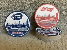 16 Beer Coasters 2013 Budweiser Cincinnati Location USA G604 picture