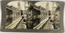 Keystone, Ecuador, Guayaquil, Spanish Maiden of Balcony, Stereo, 1902 Vintage st picture