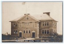 c1910's High School Building View Hyannis Barnstable MA RPPC Photo Postcard picture