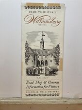 1960's 1970's Williamsburg Virginia VA Travel Guide Brochure Vtg picture