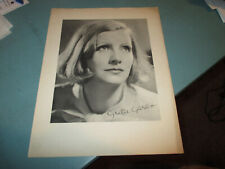Vintage Portrait Photo Greta Garbo-MGM Photo picture