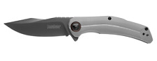 Kershaw Believer Assisted Knife Stainless Handle Plain Gray PVD Blade 2070 picture