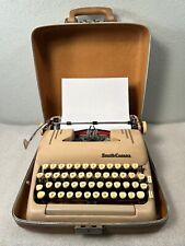 Vintage 1955 Smith Corona Silent Super Typewriter Desert Sand w/ Case picture