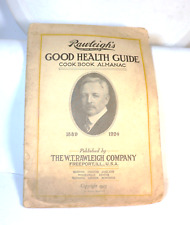 Antique 1923 Rawleigh's Good Health Guide Almanac Cookbook Arm & Hammer Almanac picture