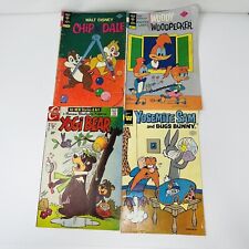 4 Comic Books Yosemite Sam 1982 Yogi Bear 1971 Woody Woodpecker 1974 Chip Dale picture