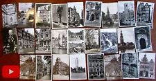 Holland Amsterdam city views lot x 26 postcards real photo nice details picture