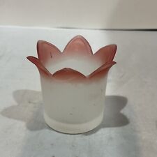 partylite tea candle holders glass vintage picture