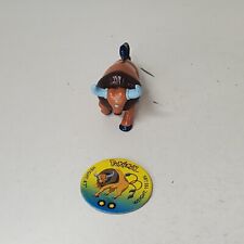 VTG 1999 Tomy POKÉMON  #128 Tauros Figure & Battle Disc Pog Set Lot PVC Toy picture