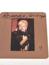 GINGER ROGERS  ACTRESS PHOTO 35MM FILM SLIDE picture