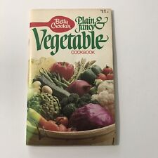 Vintage 1986 General Mills Betty Crocker Plain & Fancy Vegetable Cookbook Recipe picture