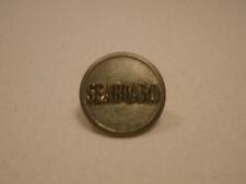 Vintage SEABOARD Railroad Original Uniform Button 7/8