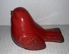 Vintage Inspired Ceramic Cardinal Bird Figurine Charming Home Decor Accent Art picture