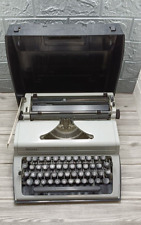 Typewriter Lyubava Vintage. Working typewriter. Original case. picture