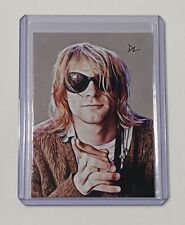 Kurt Cobain Limited Edition Artist Signed Nirvana Trading Card 6/10 picture