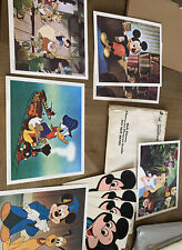 Lot Of 6 RARE Walt Disney Productions Mickey Mouse Graduation Pluto 8